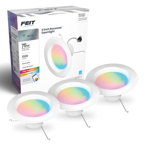 Feit Electric Smart Recessed Downlights 5/6-Inch — Good Value per expert consensus