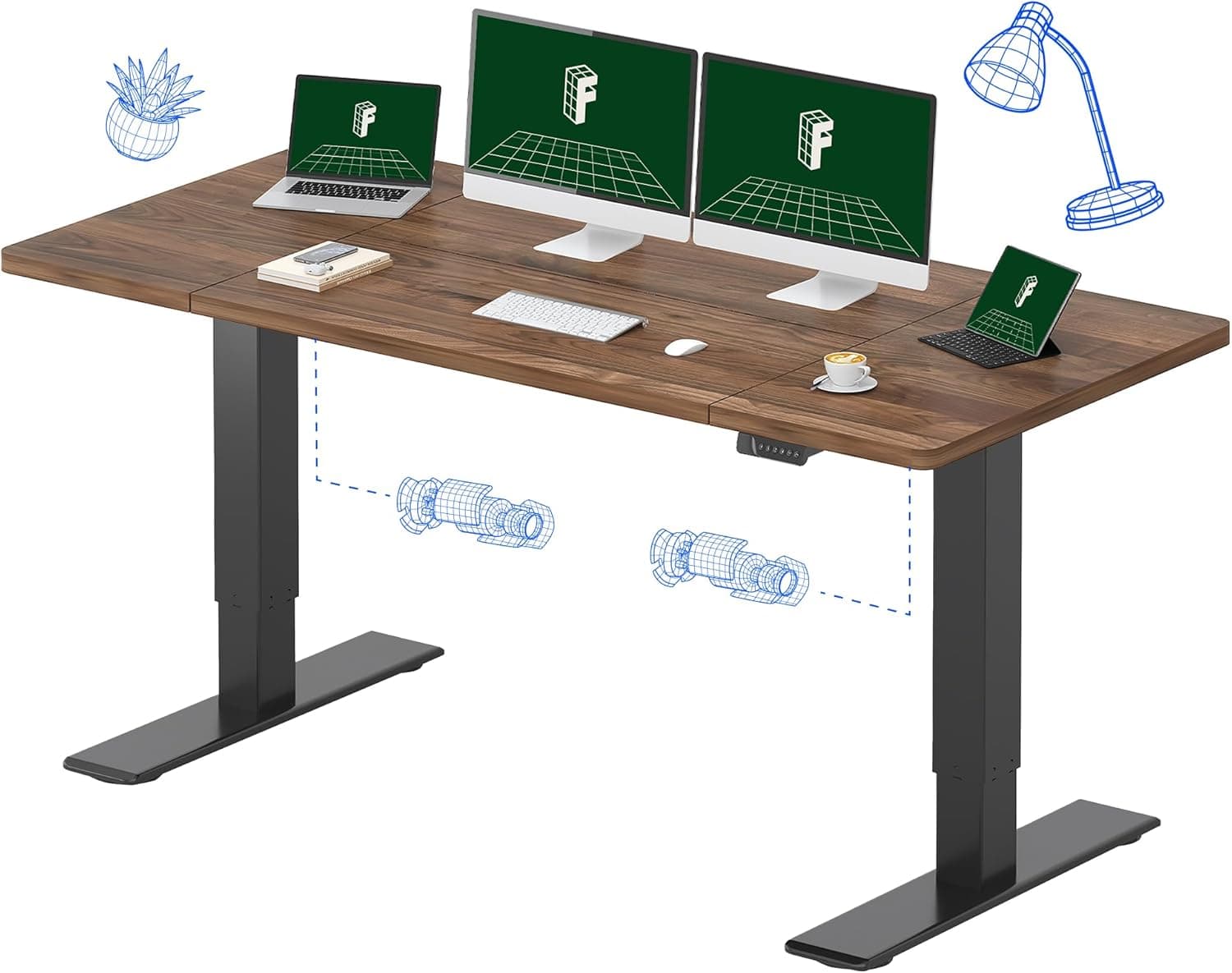 FlexiSpot E7 Pro Standing Desk — Recommended per expert consensus