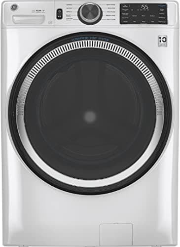 GE Profile 28 Inch Smart Front Load Washer with 4.8 cu. ft. Capacity in White GFW550SSNWW