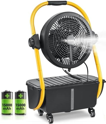 Geek Aire Battery Misting Fan — Recommended per expert consensus