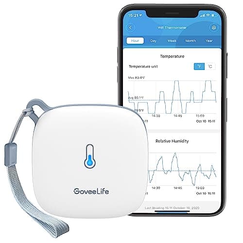 GoveeLife H5179 WiFi Thermometer Hygrometer — Recommended per expert consensus