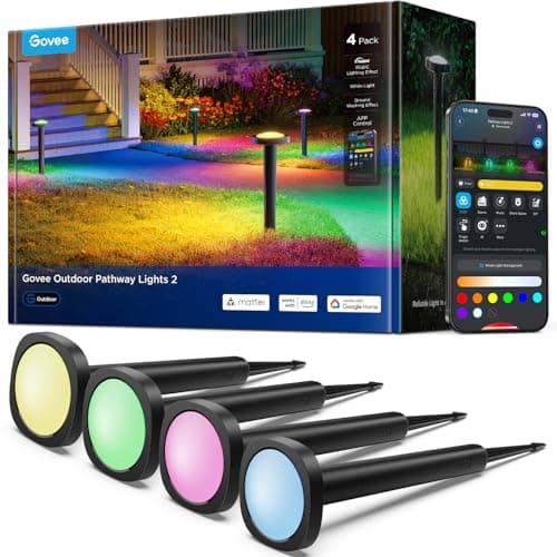 Govee Outdoor Pathway Lights 2 (4-Pack)