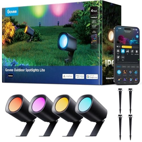 Govee Outdoor Spotlights Lite (4-Pack)