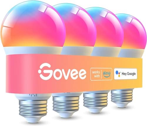 Govee LED Smart Light Bulbs 1000LM (2-Pack) — Recommended per expert consensus