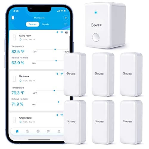 Govee WiFi Hygrometer Thermometer 6-Pack (H5100)