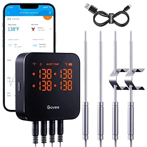 Govee WiFi Meat Thermometer with 4 Probe