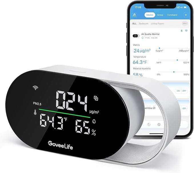 GoveeLife Smart Air Quality Monitor โ Good Value per expert consensus