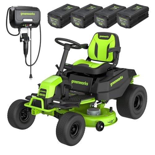 Greenworks 80V CrossoverT Cordless Riding Lawn Tractor 42"