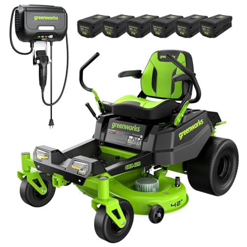 Greenworks 80V CrossoverZ Zero Turn Riding Lawn Mower 42"