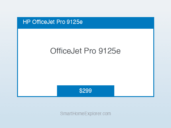 HP OfficeJet Pro 9125e — Must Buy per expert consensus