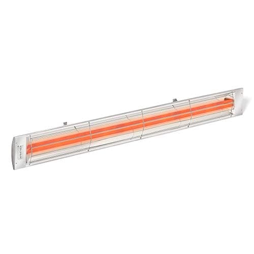 Infratech CD-6024 SS Stainless Steel 61.25 inch Dual Element Fixture 6000 Watt, 240 Volt, Stainless Steel