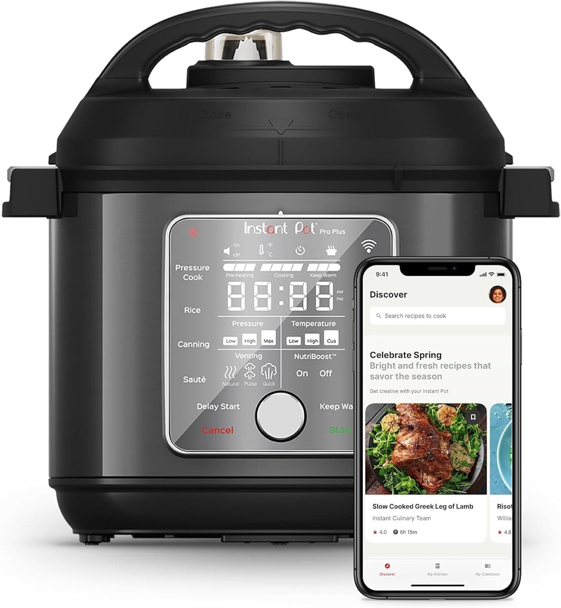 Instant Pot Pro Plus — Recommended per expert consensus