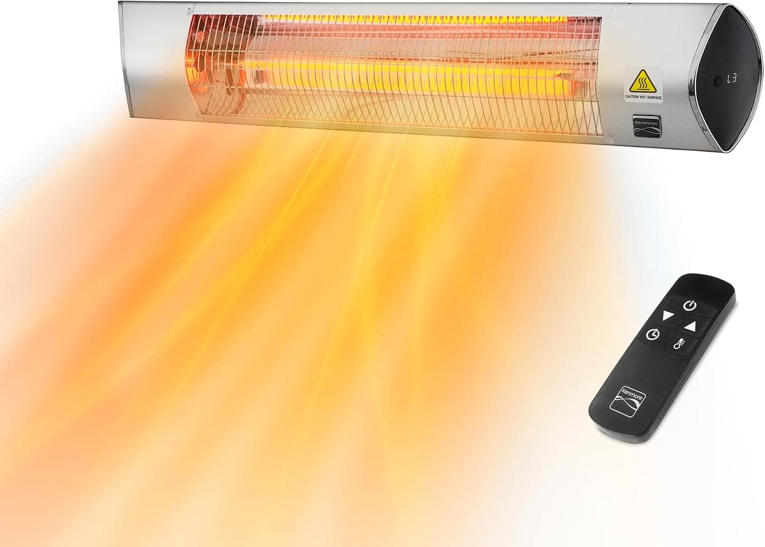 Kenmore KH-7E01-SS Wall-Mounted Outdoor Heater — Recommended per expert consensus