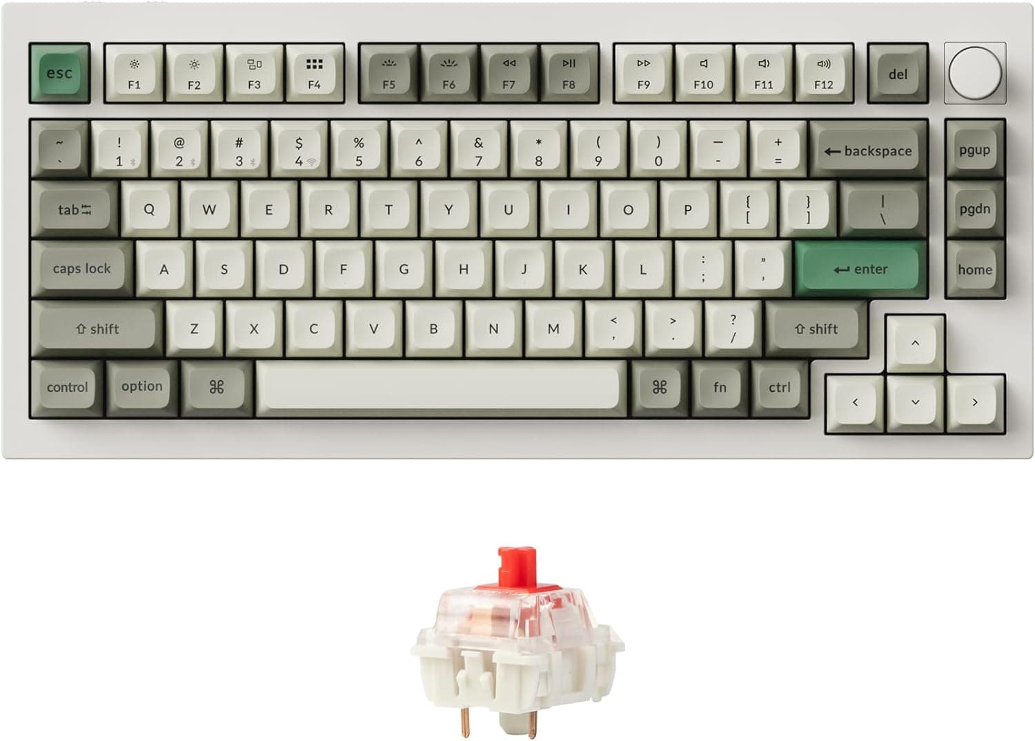 Keychron Q1 Max QMK/VIA Wireless Custom Mechanical Keyboard