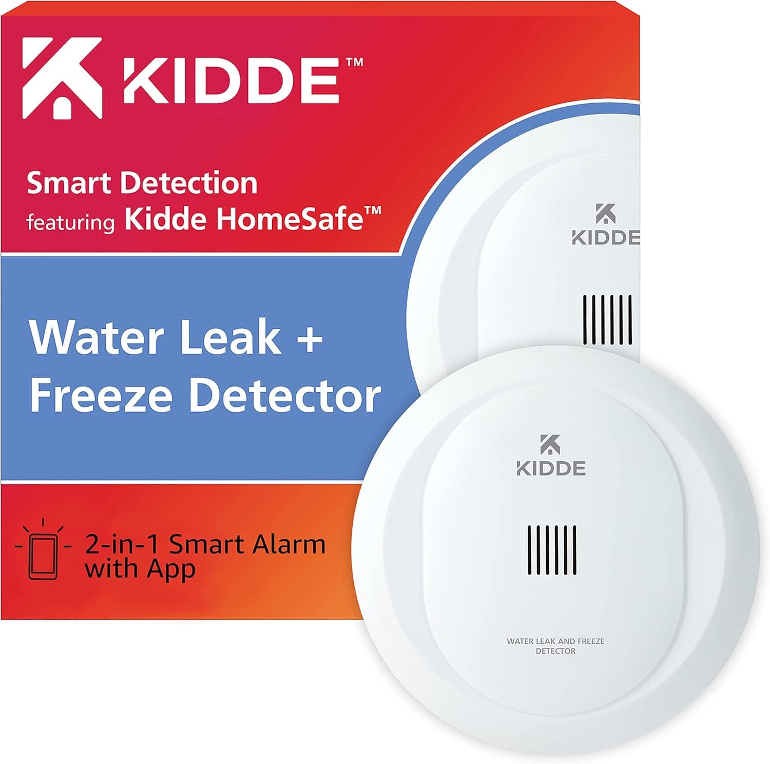 Kidde 60WLDR-W Water Leak Detector