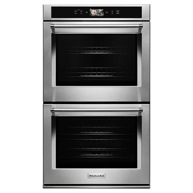 KitchenAid KODE900HSS Smart Oven+ 30" Built-In Double Electric Convection Wall Oven