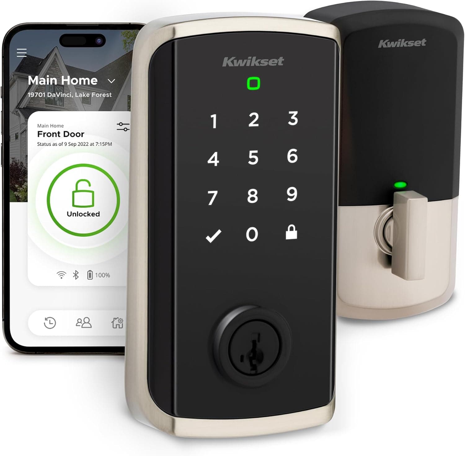 Kwikset Halo Select Touchscreen Wi-Fi and Matter Smart Lock — Must Buy per expert consensus