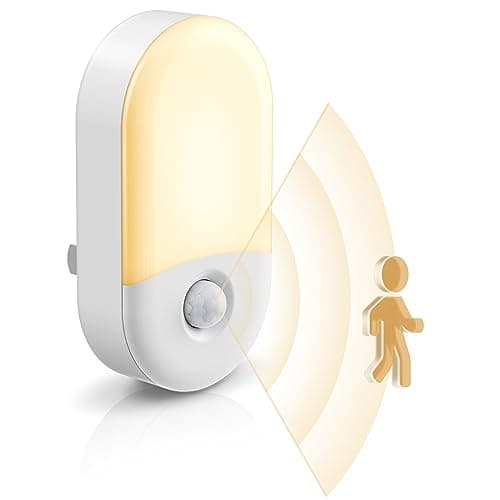 L LOHAS LED Motion Sensor Night Light (2 Pack) — Recommended per expert consensus
