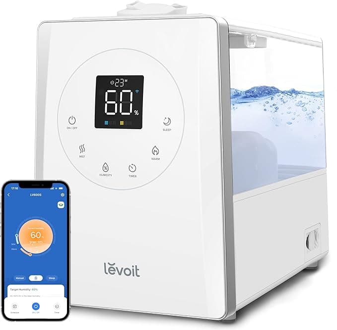 Levoit LV600S Smart Humidifier โ Recommended per expert consensus