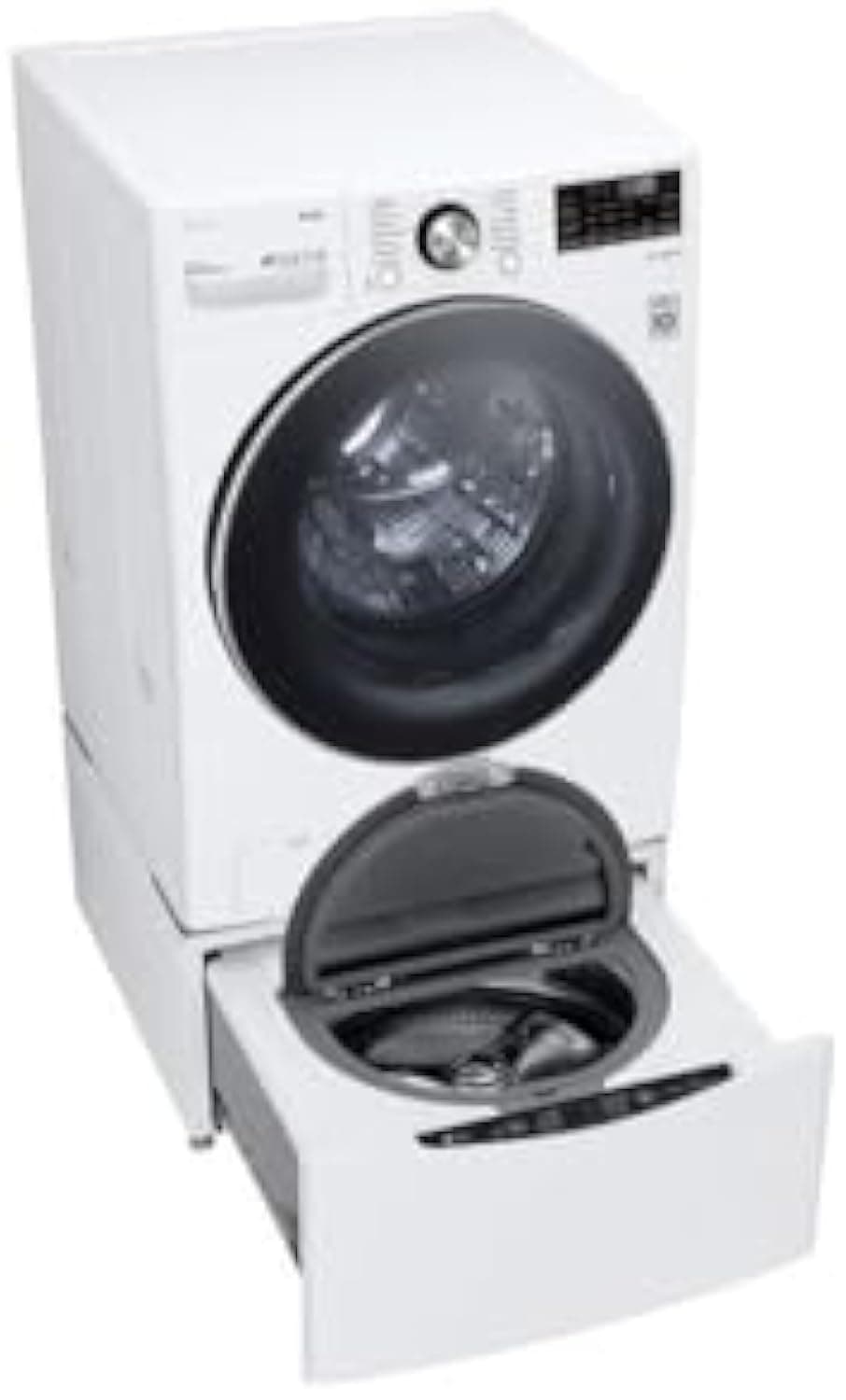 LG WM4200HWA 5.0 cu ft Front-Load Washer, Steam Wash, Allergiene™ Cycle, SmartThinQ® Wi-Fi Enabled, White