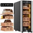 LIHTUN 35L Electric Cigar Humidor Cabinet