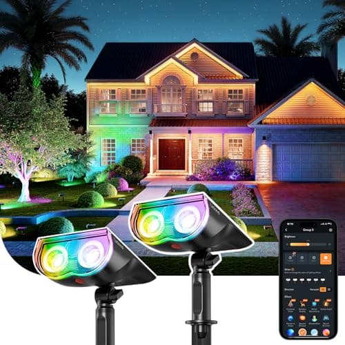 Linkind Smart Solar Spot Lights SL5C (2 Pack)