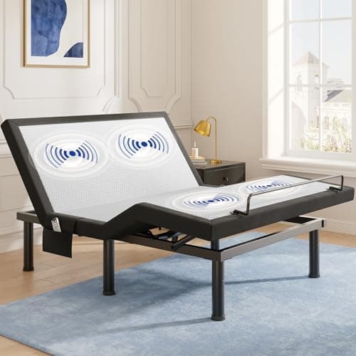 Lucid L600 Bluetooth Adjustable Base — Recommended per expert consensus