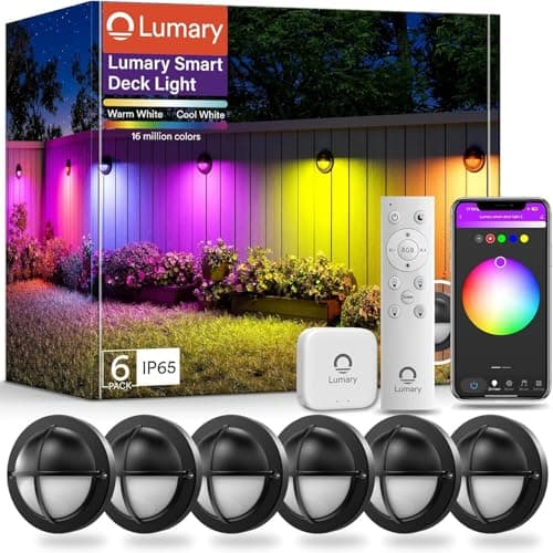 Lumary Smart LED Deck Lights (6-Pack)