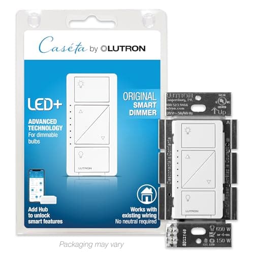 Lutron Caseta Dimmer — Must Buy per expert consensus