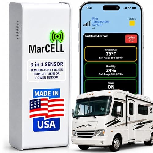 MarCELL Cellular Temperature, Humidity & Power Monitor (Verizon)