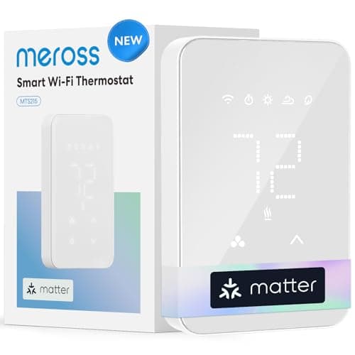 Meross Matter Smart Thermostat (Electric Baseboard)