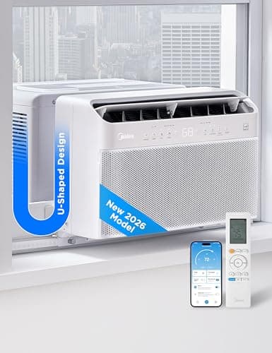 Midea U Smart Inverter Window AC (12,000 BTU)