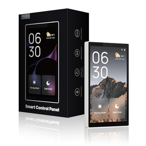 MOES Smart Home Touchscreen Control (1-Switch Panel) — Recommended per expert consensus