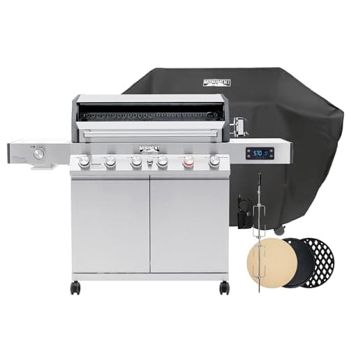 Monument Grills Denali 605Pro Smart Propane Gas Grill