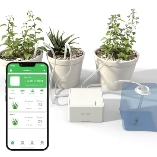 Netro Stream Smart Indoor Drip Irrigation (2-Zone Flow-Monitored)