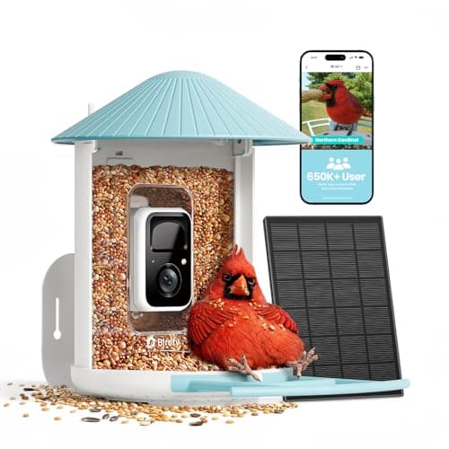 NETVUE by Birdfy 2K Solar Smart Bird Feeder
