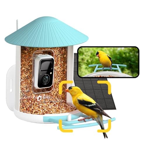 NETVUE Birdfy Smart Bird Feeder with AI Camera (Auto-Capture)