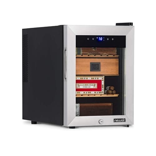NewAir 250 Count Electric Cigar Humidor — Recommended per expert consensus