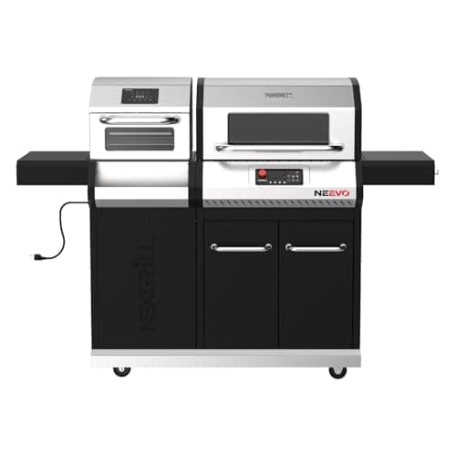 Neevo Smart Propane Grill with Built-in Air Fryer (720-1055)