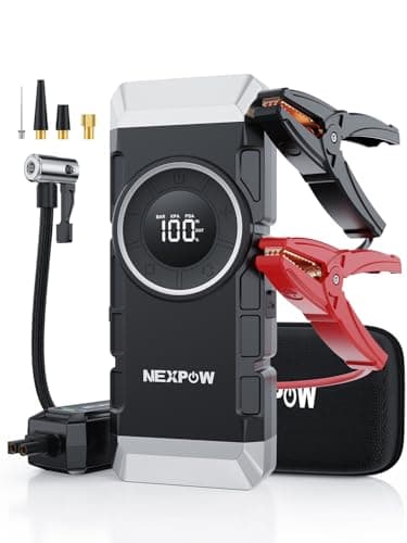 NEXPOW 3000A Jump Starter with 150PSI Air Compressor