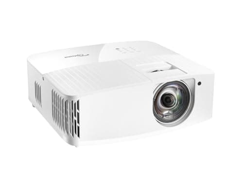 Optoma UHD35STX 4K UHD Short Throw Gaming and Home Entertainment Projector