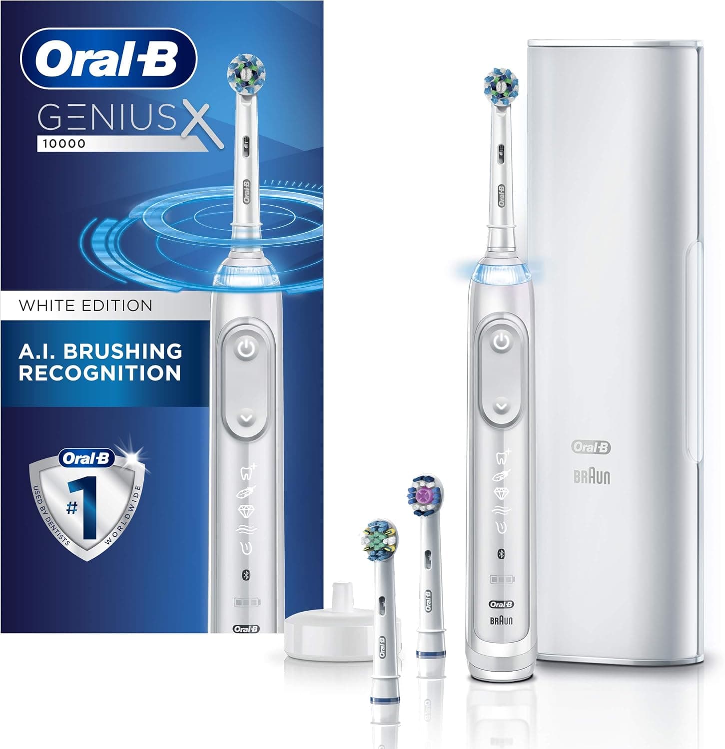 Oral-B Genius X Rechargeable Electric Toothbrush with Artificial Intelligence