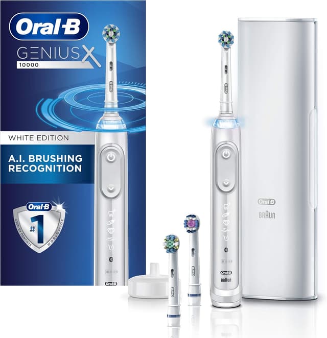 Oral-B Genius X Rechargeable Electric Toothbrush with Artificial Intelligence