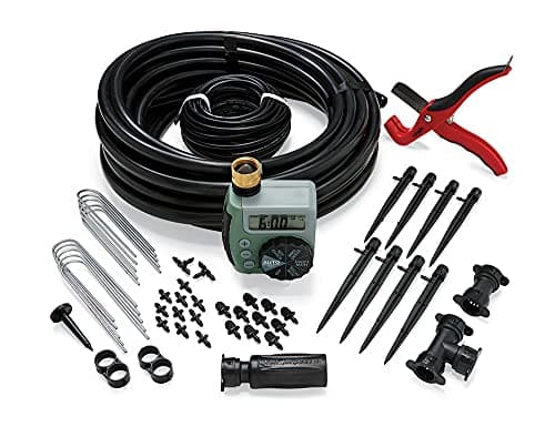 Orbit 69535 Shrub and Flower Bed Drip Kit with Programmable Hose Timer