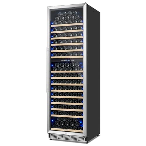 ORYMUSE 200-Bottle Dual Zone Wine Fridge — Recommended per expert consensus