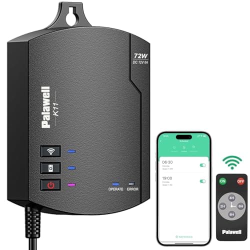 Palawell 72W Wi-Fi Landscape Transformer