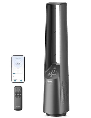 Pelonis 40-Inch Smart Bladeless Tower Fan — Good Value per expert consensus