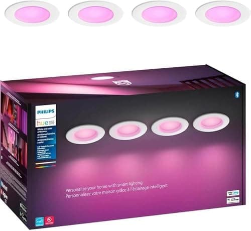 Philips Hue Smart Retrofit Recessed 5/6 Inch LED Downlight