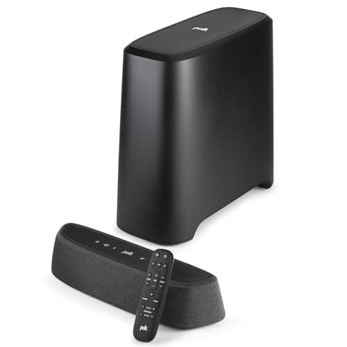 Polk Audio MagniFi Mini AX Sound Bar for TV with Wireless Subwoofer, Dolby Atmos and DTS:X Certified, Polk's patented VoiceAdjust & SDA technologies, Ultra-Compact Design, Easy Setup, Black — Recommended per expert consensus