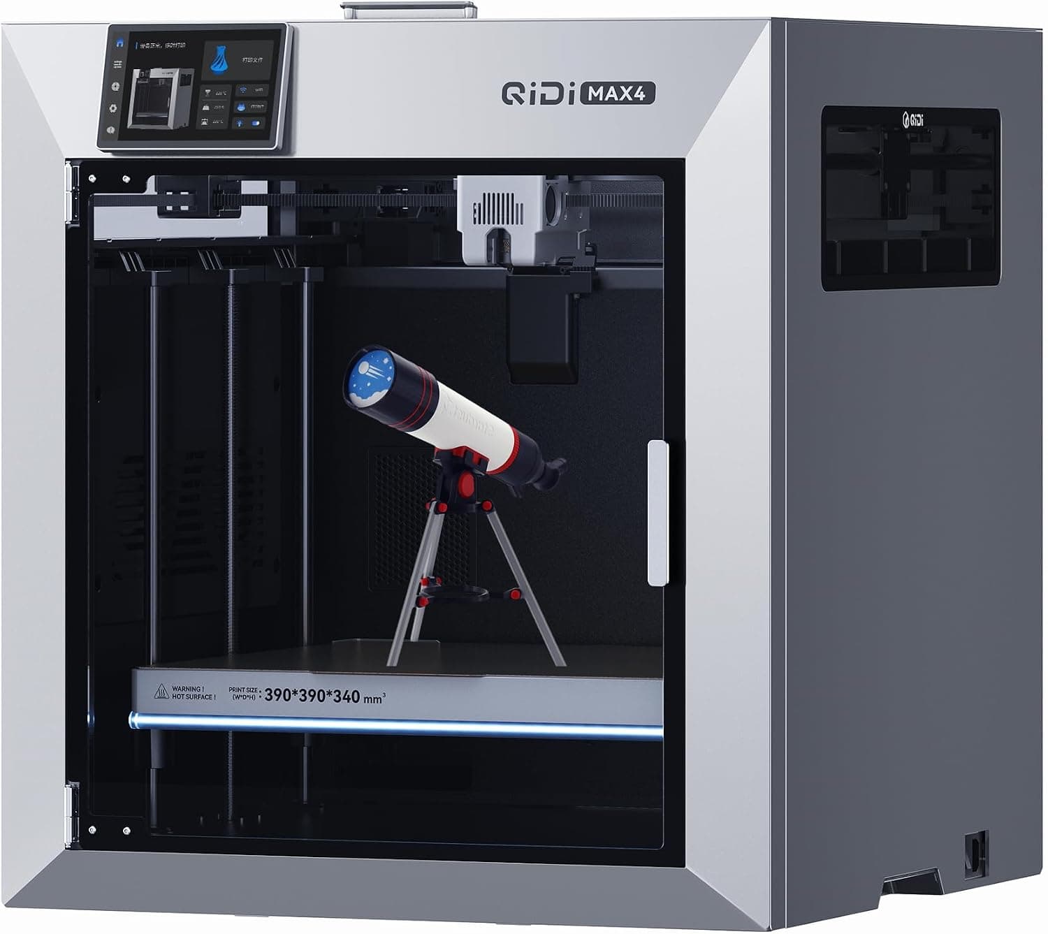 QIDI Max4 High-Temp 3D Printer